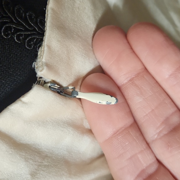 Vintage MINT Jodi Arnold empire waist embroidered top, size 8 - Picture 6 of 7